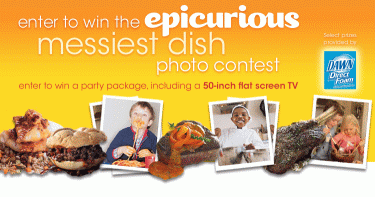 Epicurious Messiest Dish Photo Contest