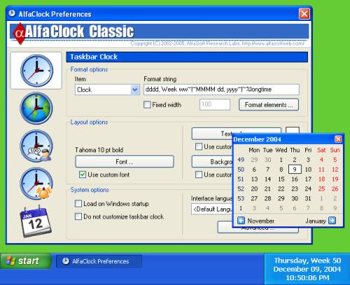 AlfaClock AlfaClock